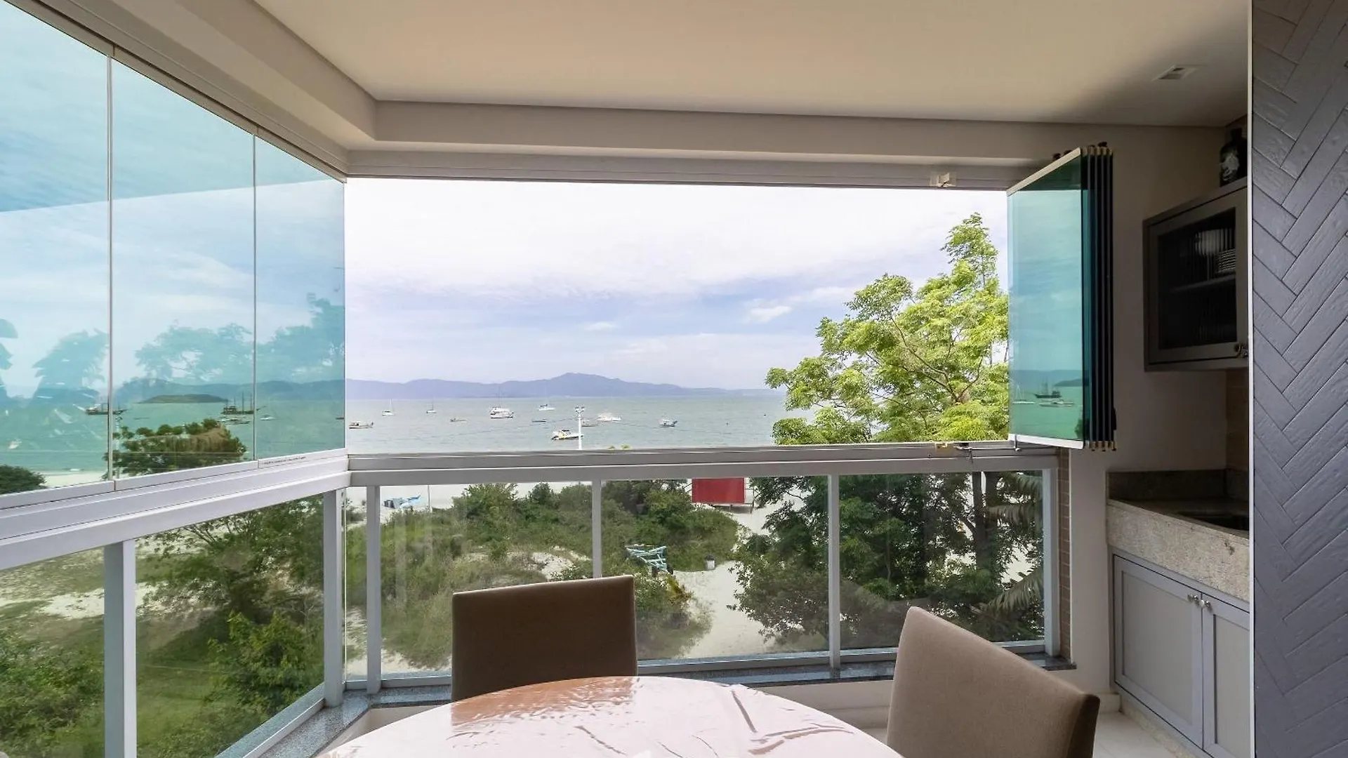 아파트 Apto Frente Mar C/ Churrasqueira Vdr0202 Florianópolis